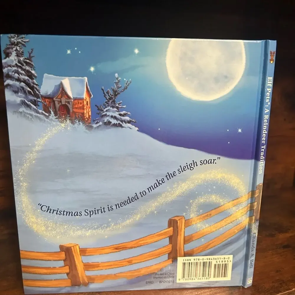 Elf Pets: A Reindeer Tradition Holiday Christmas Xmas Book Reading Teaching Kids
